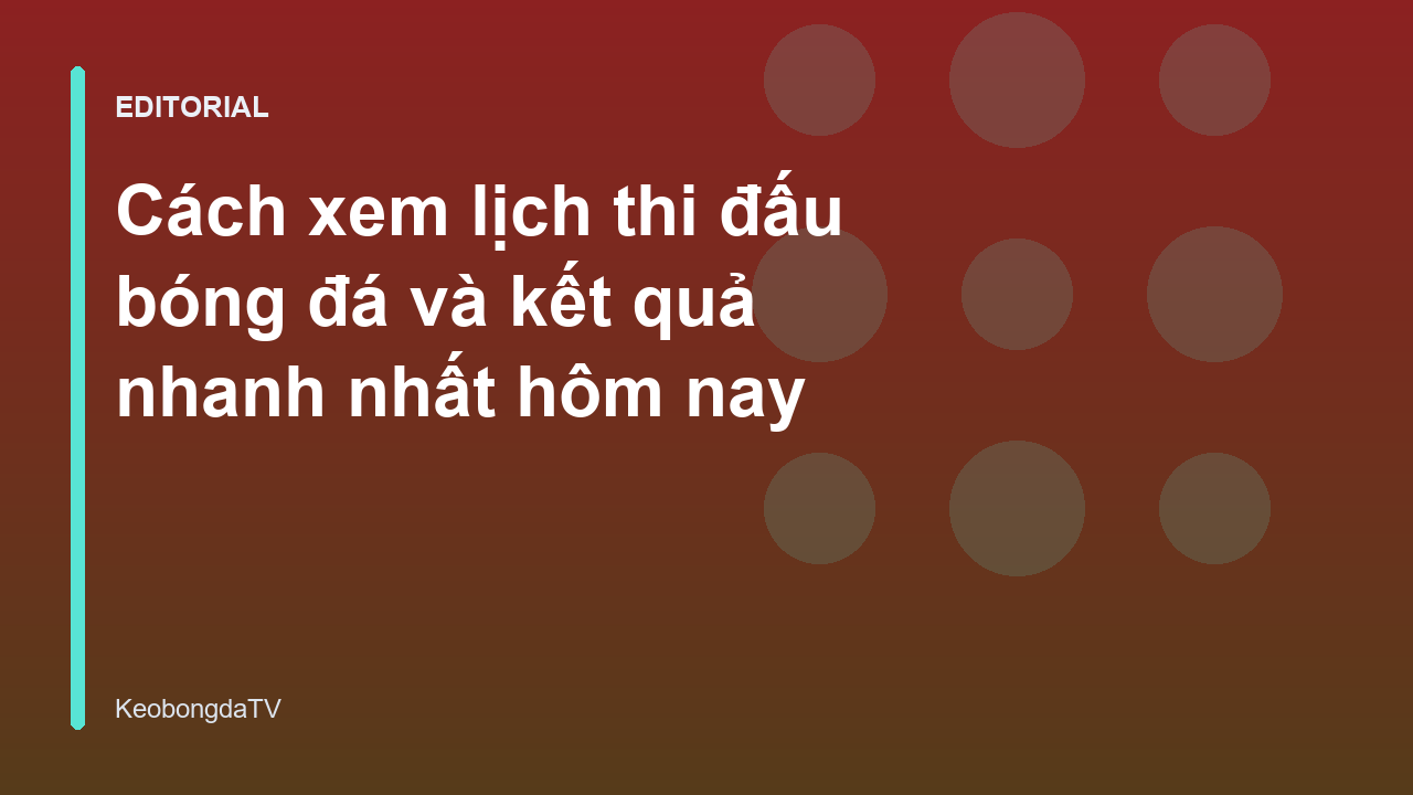 Người hâm mộ theo dõi lịch thi đấu bóng đá