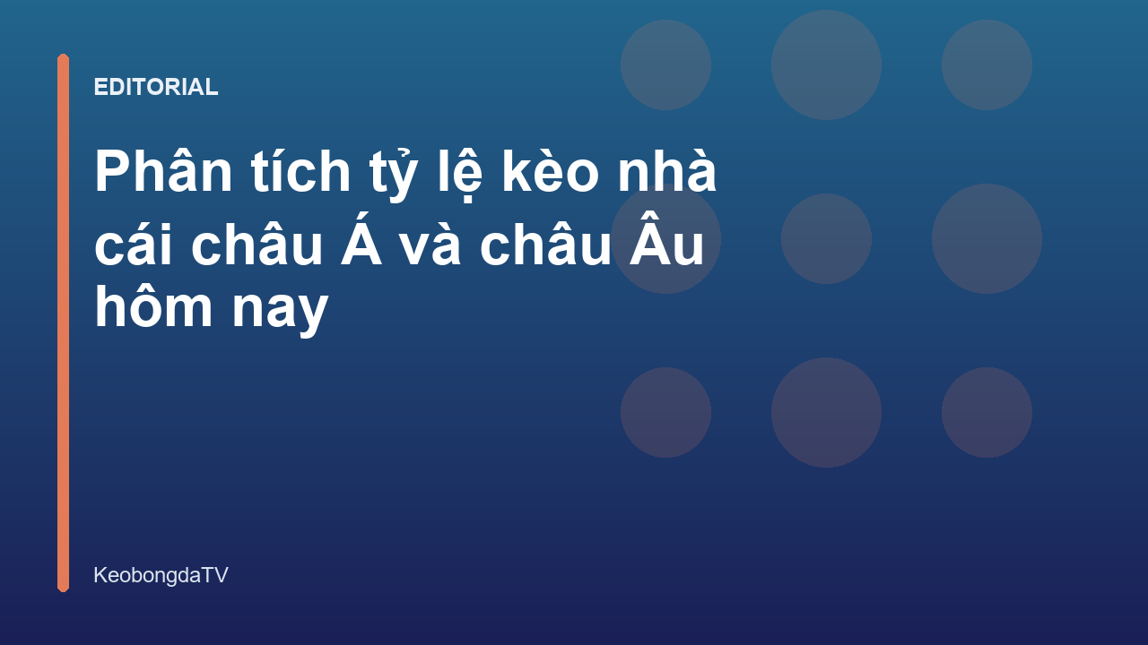 Bảng tỷ lệ kèo nhà cái hiển thị trên màn hình